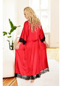 Kalimo Housecoat Sumatra Red