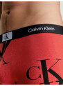 Pánské boxerky 000NB3403A GNP červené s potiskem - Calvin Klein