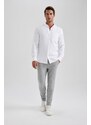 DEFACTO Slim Fit Long Sleeve Shirt