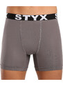 Pánské funkční boxerky Styx tmavě šedé (W1063)