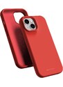 Ochranný kryt na iPhone 15 - Mercury, Silicone Lavender Red