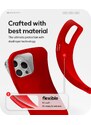 Ochranný kryt na iPhone 15 Pro - Mercury, Jelly Red