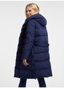 Orsay Tmavě modrý dámský péřový kabát - Dámské