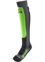 Meatfly snowboardové ponožky Hooper Safety Green Grey | Zelená
