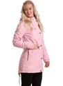 Meatfly dámská zimní bunda Amber Parka Powder Pink | Růžová