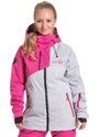 Meatfly dámská SNB & SKI bunda Deborah Premium Berry Pink | Růžová