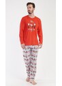 Cool Comics Pánské pyžamo dlouhé Santa