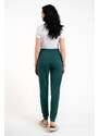 Italian Fashion Dámské dlouhé kalhoty Malmo - zelené