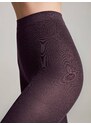 Conte Woman's Tights & Thigh High Socks Melanzana