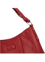 Dámská kožená kabelka přes rameno červená - Katana Lavana červená