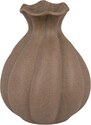 Hnědá keramická váza Pitcher 18,5 cm