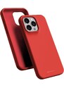 Ochranný kryt na iPhone 15 Pro MAX - Mercury, Silicone Red