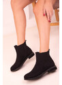 Soho Women's Black Boots & Booties 18488