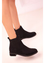 Soho Women's Black Boots & Booties 18488