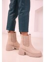 Soho Beige Women's Boots & Booties 18486