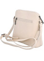 Kožená kabelka crossbody Noelia Bolger béžová NB 0064 BE