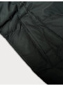 Krátká dámská prošívaná zimní bunda J Style v army barvě (5M3153-136)