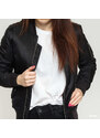 Dámská bunda bomber Urban Classics Ladies Basic Bomber Jacket Black