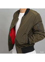 Pánský bomber Urban Classics 2-Tone Bomber Jacket Green