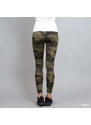 Dámské legíny Urban Classics Ladies Camo Leggings Camo Green