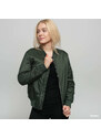 Dámská bunda bomber Urban Classics Ladies Basic Bomber Jacket Green