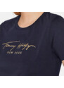 Dámské modré triko Tommy Hilfiger 55466
