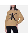 Dámský béžový svetr Calvin Klein 55567
