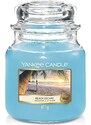 Yankee Candle vonná svíčka Classic ve skle střední Beach Escape 411 g