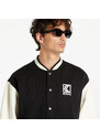 Pánský bomber Karl Kani Og Fleece College Jacket Black/ Off White