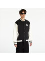 Pánský bomber Karl Kani Og Fleece College Jacket Black/ Off White