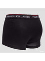 Boxerky Polo Ralph Lauren 3Pack Classic Trunk Black/ White