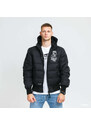 Alpha Industries Inc. Pánská zimní bunda Alpha Industries Hooded Puffer FD Reversible Black