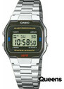Pánské hodinky Casio A163WA-1QES Silver