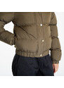 Dámská zimní bunda Urban Classics Ladies Hooded Puffer Jacket Dark Olive