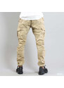 Pánské cargo pants Urban Classics Camo Cargo Jogging Pants Sand Camo