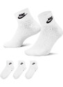 Pánské ponožky Nike Everyday Essential Ankle Socks 3-Pack White/ Black