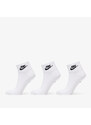 Pánské ponožky Nike Everyday Essential Ankle Socks 3-Pack White/ Black