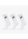 Pánské ponožky Nike NSW Everyday Essential Crew Socks 3-Pack White/ Black