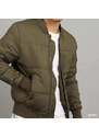 Pánský bomber Urban Classics Basic Quilt Bomber Jacket Olive