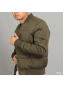 Pánský bomber Urban Classics Basic Quilt Bomber Jacket Olive