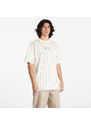 Pánské tričko Karl Kani Small Signature Ziczac Pinstripe Tee Off White/ Black