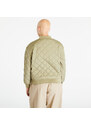 Dámská bunda bomber Urban Classics Ladies Oversized Diamond Quilted Bomber Jacket Khaki