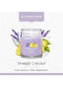 Yankee Candle vonná svíčka Signature ve skle střední Lemon Lavender 368g