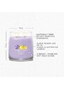 Yankee Candle vonná svíčka Signature ve skle střední Lemon Lavender 368g