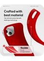 Ochranný kryt na iPhone 15 - Mercury, Jelly Red