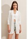 Bigdart 5887 Fine Seasonal Cardigan - White