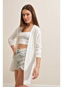 Bigdart 5887 Fine Seasonal Cardigan - White