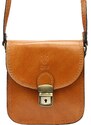 Kožená crossbody kabelka Florence 44 camel