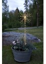 Venkovní světelná dekorace výška 100 cm Star Trading Firework - čirá