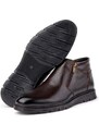 Ducavelli Moyna Men's Boots From Genuine Leather With Rubber Sole, Shearling Boots, Sheepskin Shearling Boots.